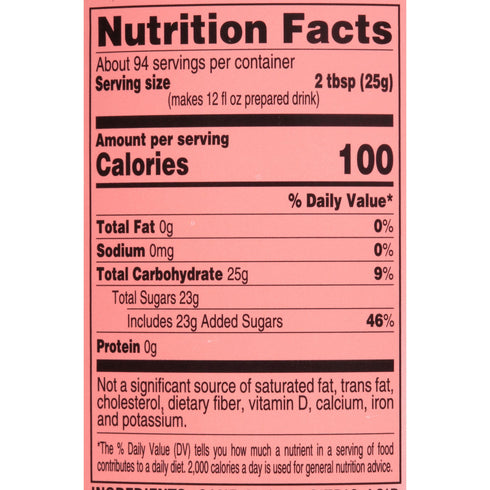 4C Peach Tea Drink Mix, 35 qt.